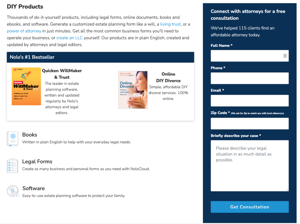 Martindale-Nolo Pay-Per-Lead Generation