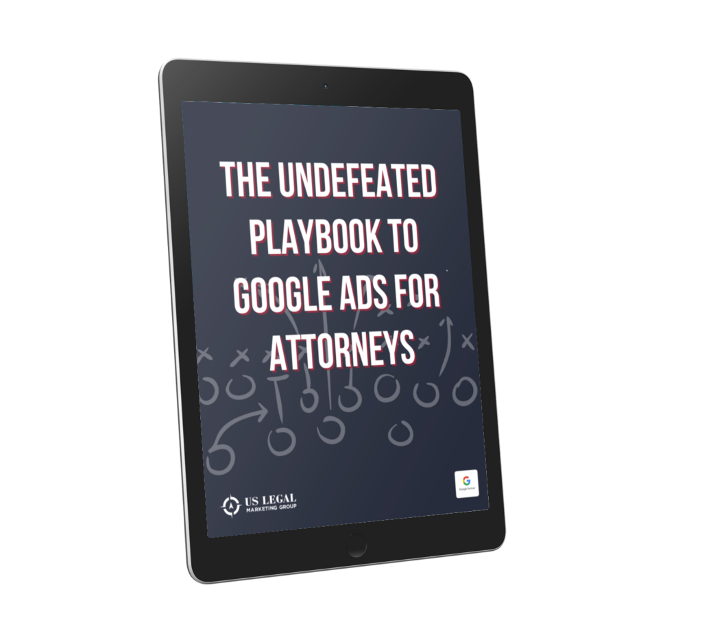 Google Ads Playbook on Tablet